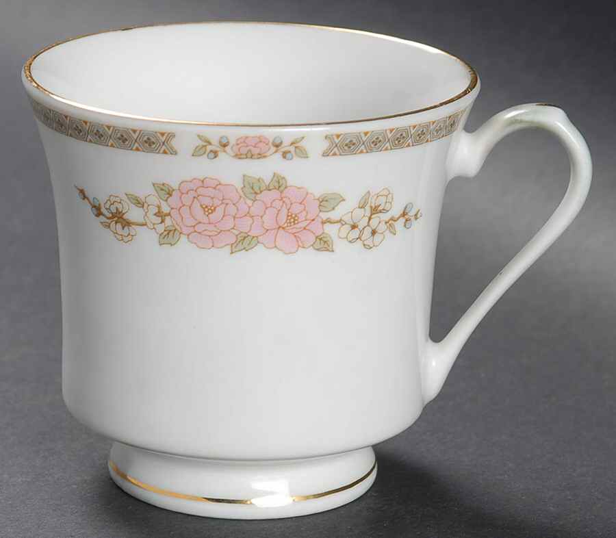 Floral Mist Footed Cup by Fairfield-1