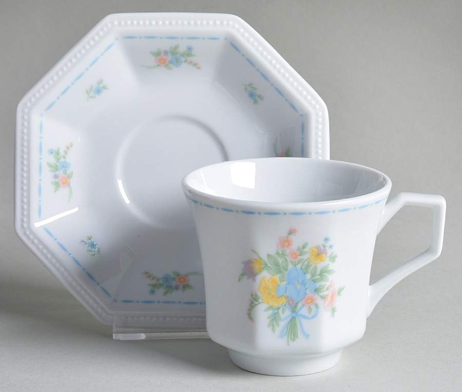 Hampton Footed Cup & Saucer Set by Fairfield-1