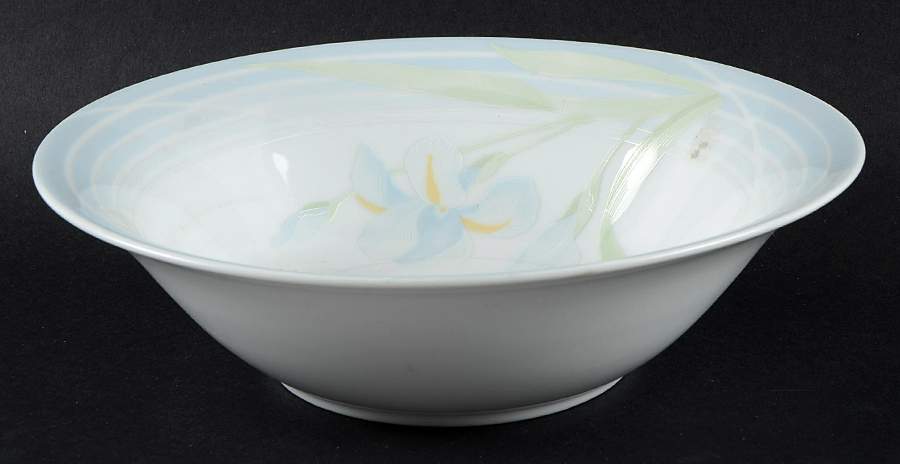 Iris Mist 9" Round Vegetable Bowl by Fairfield-1