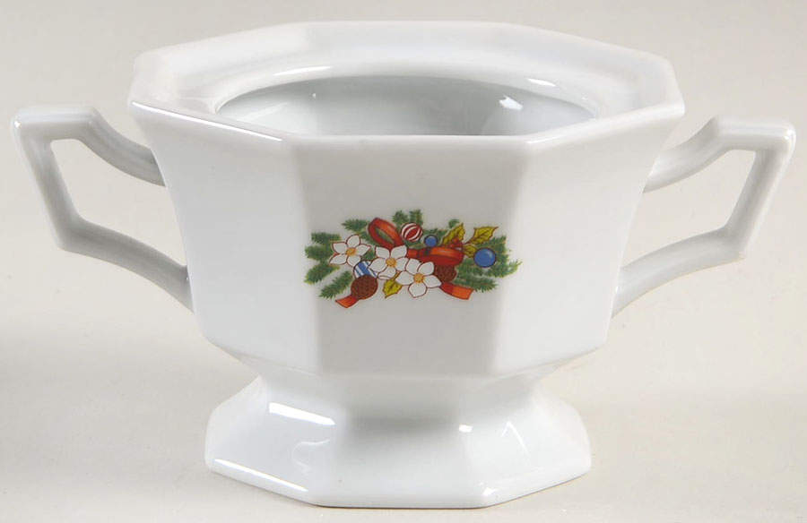 Peace On Earth Sugar Bowl No Lid by Fairfield-1
