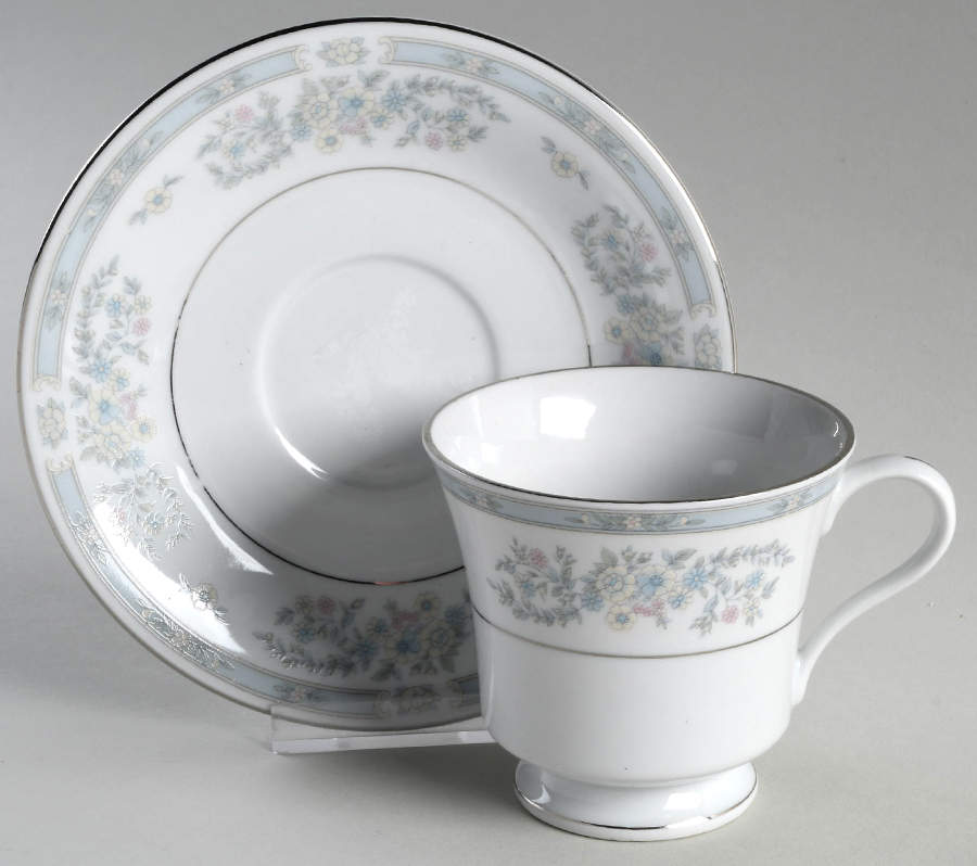 Versailles Footed Cup & Saucer Set by Fairfield-1