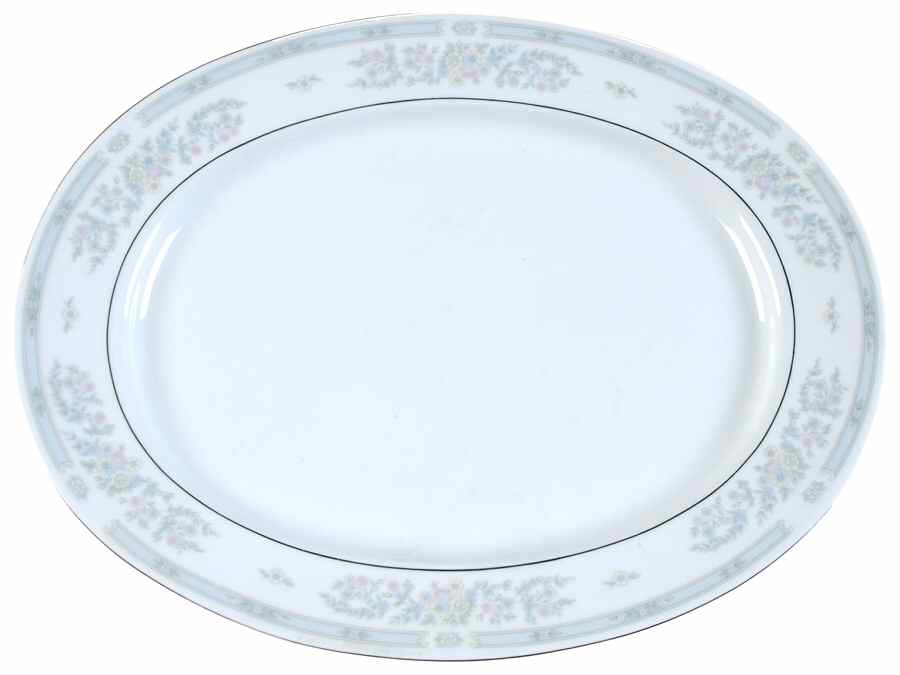 Versailles 14" Oval Serving Platter by Fairfield-1