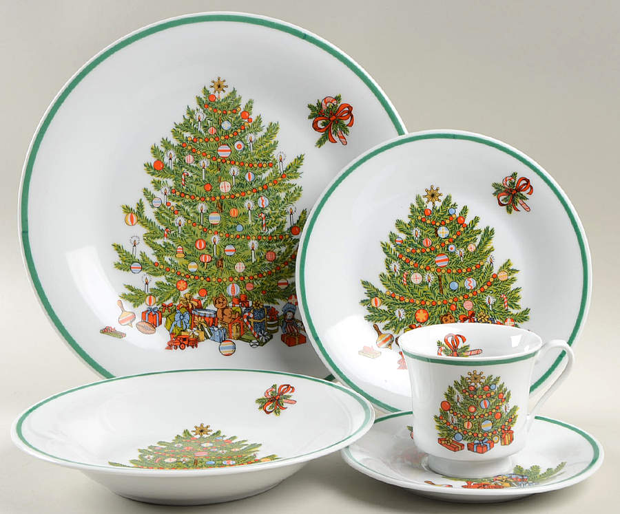 Yuletide 5 Piece Place Setting by Fairfield-1