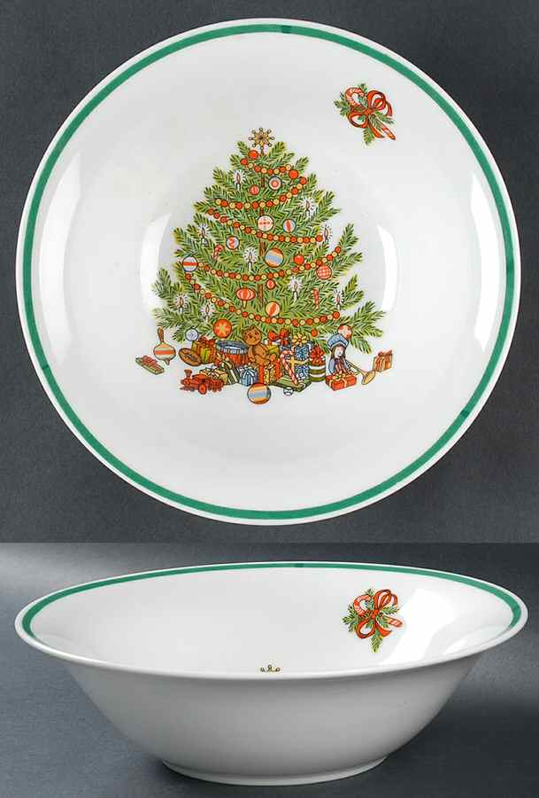 Yuletide 9" Round Vegetable Bowl by Fairfield-1