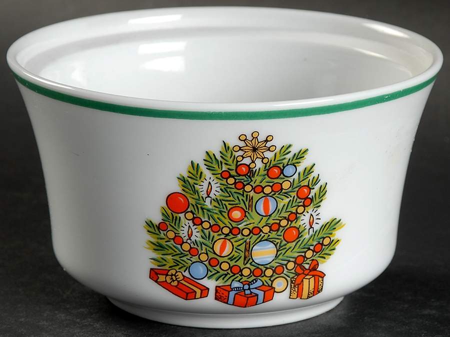 Yuletide Sugar Bowl No Lid by Fairfield-1