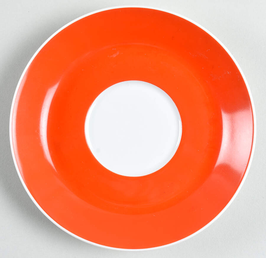 Fairwood Red Saucer by Fairwood-Schonwald-1