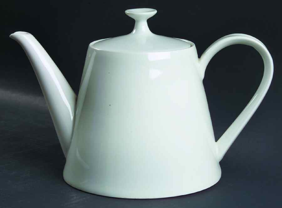 Fairwood White Teapot & Lid by Fairwood-Schonwald-1