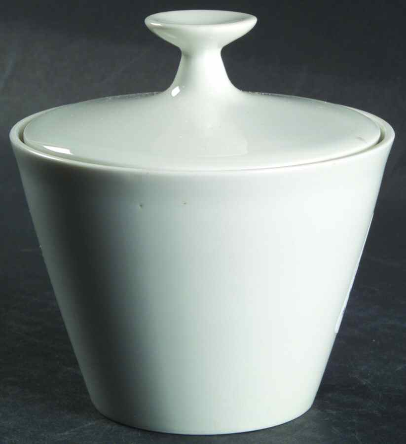Fairwood White Sugar Bowl & Lid by Fairwood-Schonwald-1