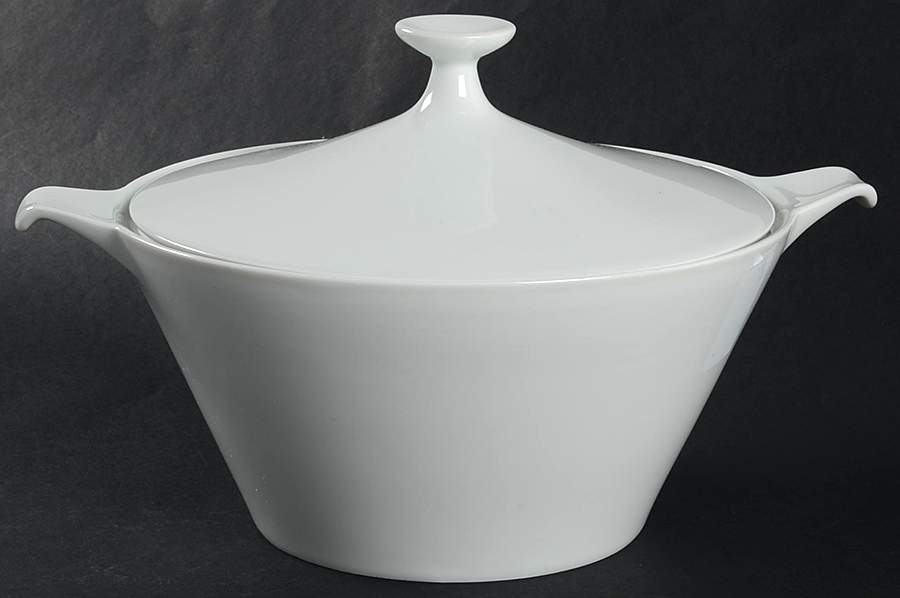 Fairwood White Round Covered Vegetable by Fairwood-Schonwald-1