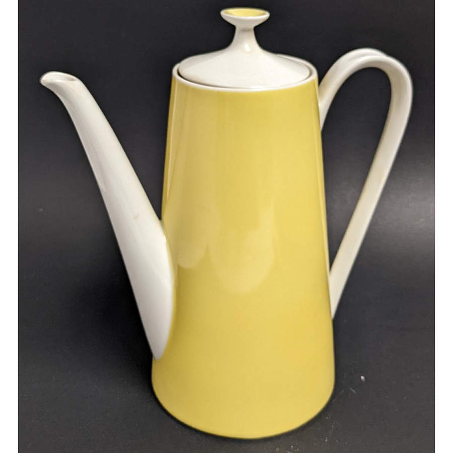 Fairwood Yellow Coffee Pot & Lid by Fairwood-Schonwald-1