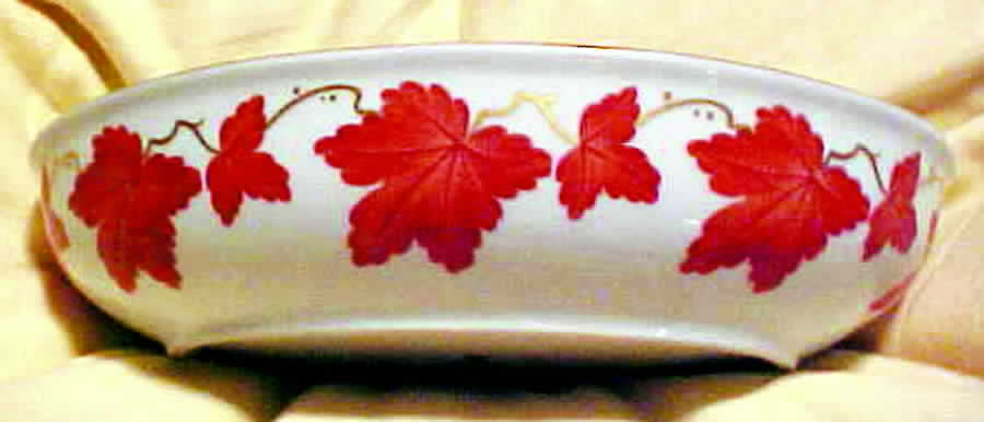 Fall Pastoral 9" Oval Vegetable Bowl by Fairwood-Schonwald-1