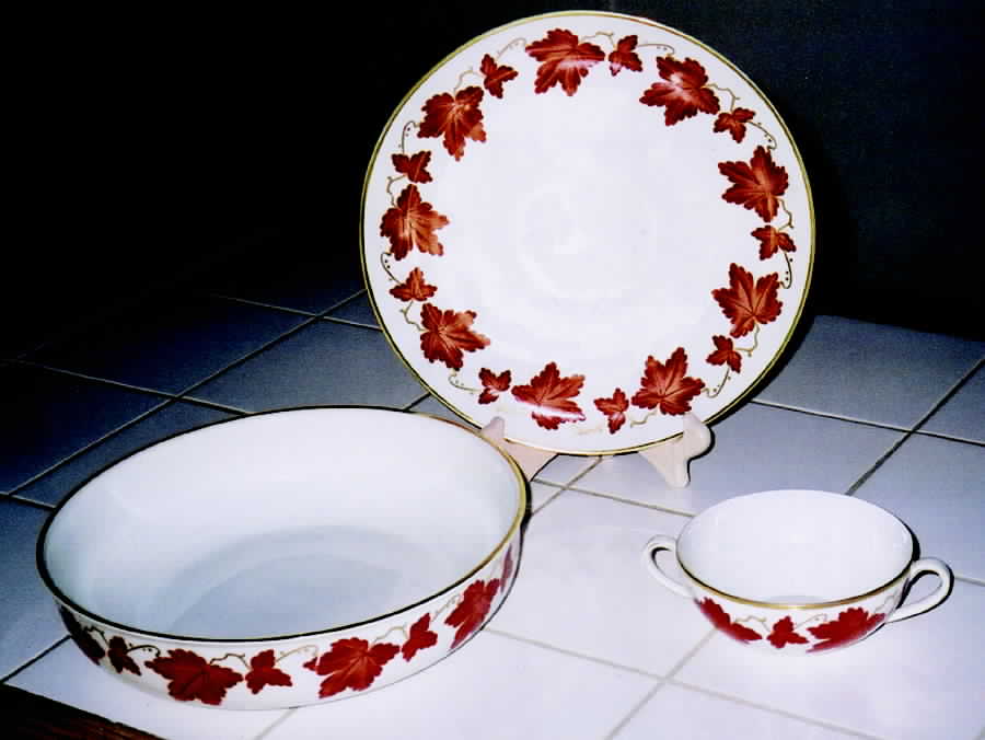 Fall Pastoral Saucer for Cream Soup Bowl by Fairwood-Schonwald-1