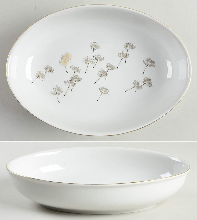 Thistledown 9" Oval Vegetable Bowl by Fairwood-Schonwald-1
