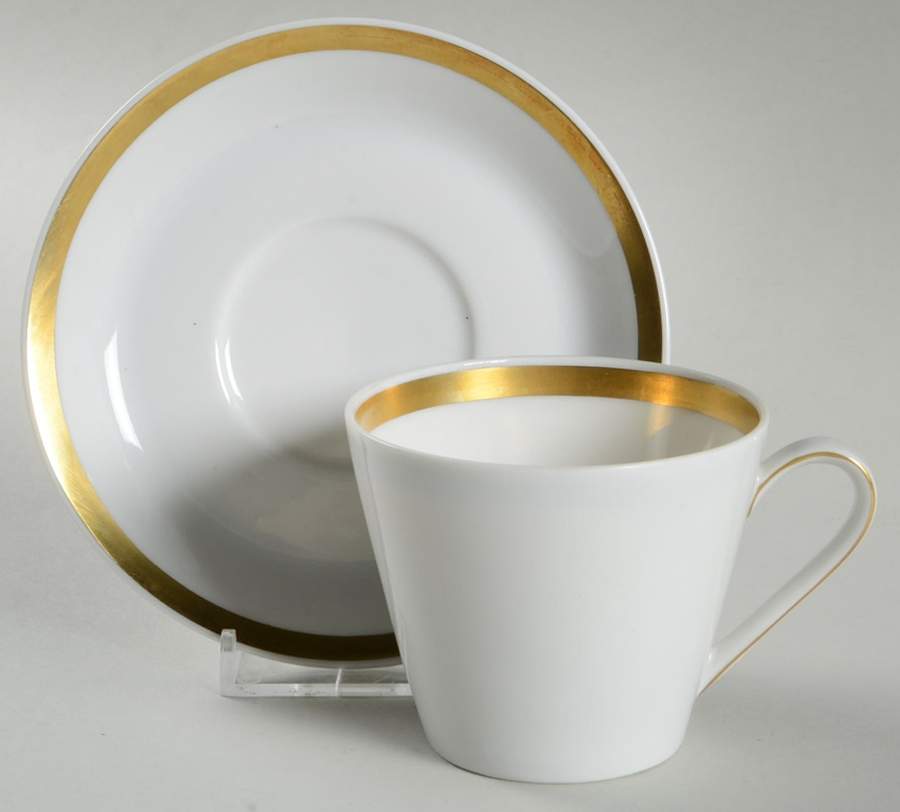 Wedding Band Flat Cup & Saucer Set by Fairwood-Schonwald-1