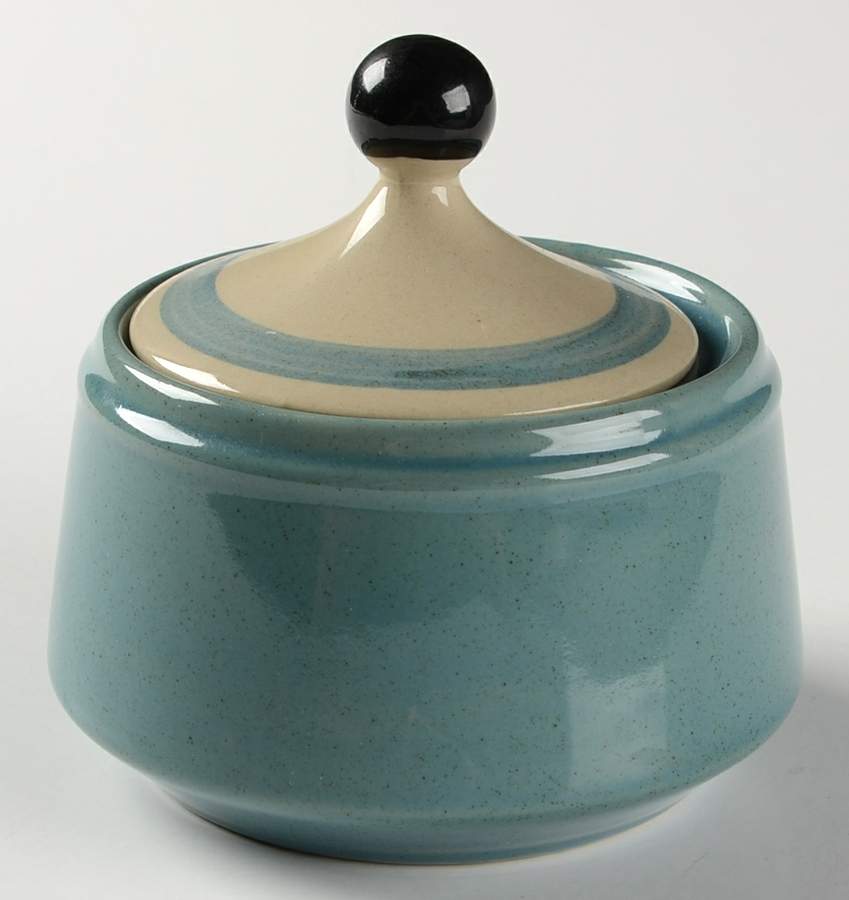 Anemone Sugar Bowl & Lid by Fashion Manor-1