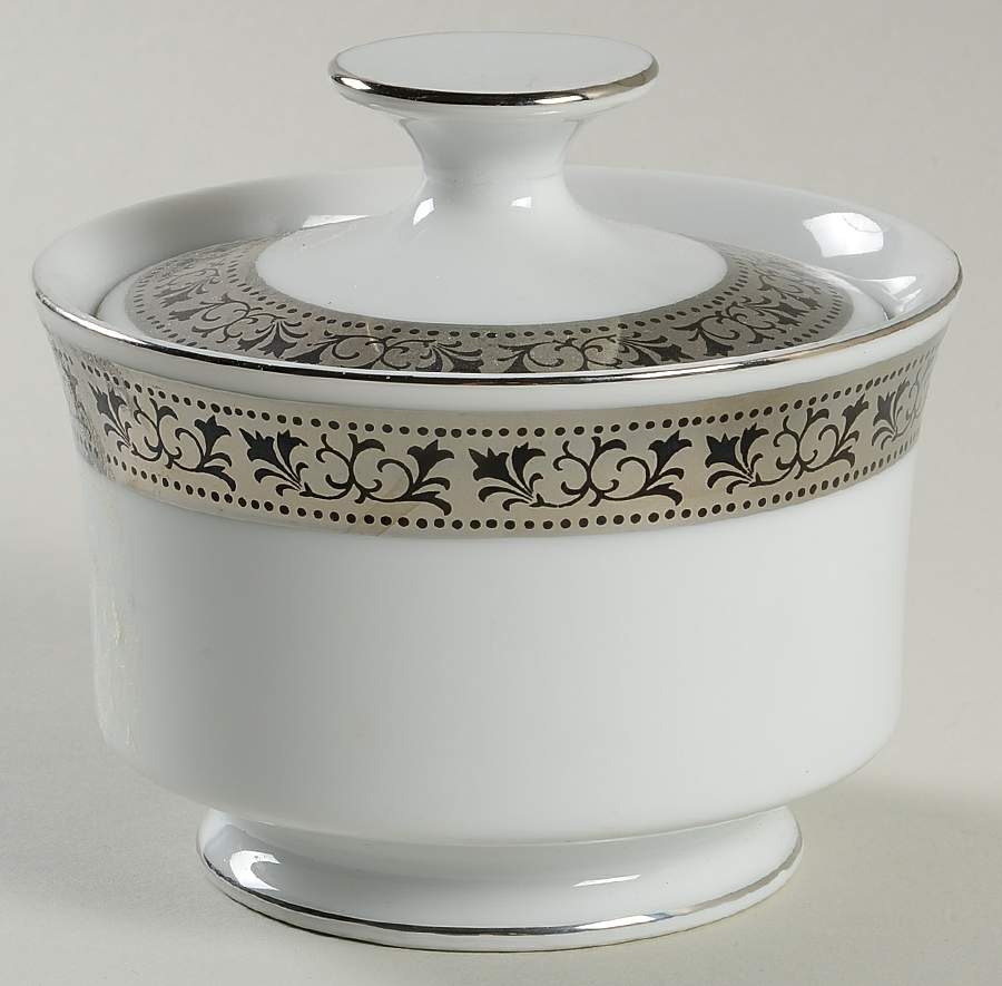 Champlain Sugar Bowl & Lid by Fashion Manor-1