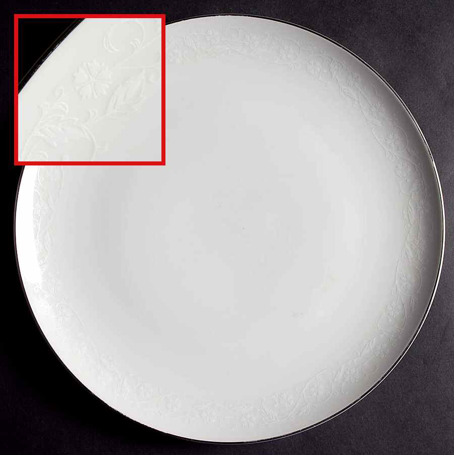English Dinner Plate by Fashion Manor-1
