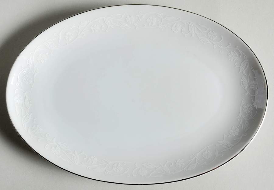 English Lace Relish/Gravy Underplate by Fashion Manor-1