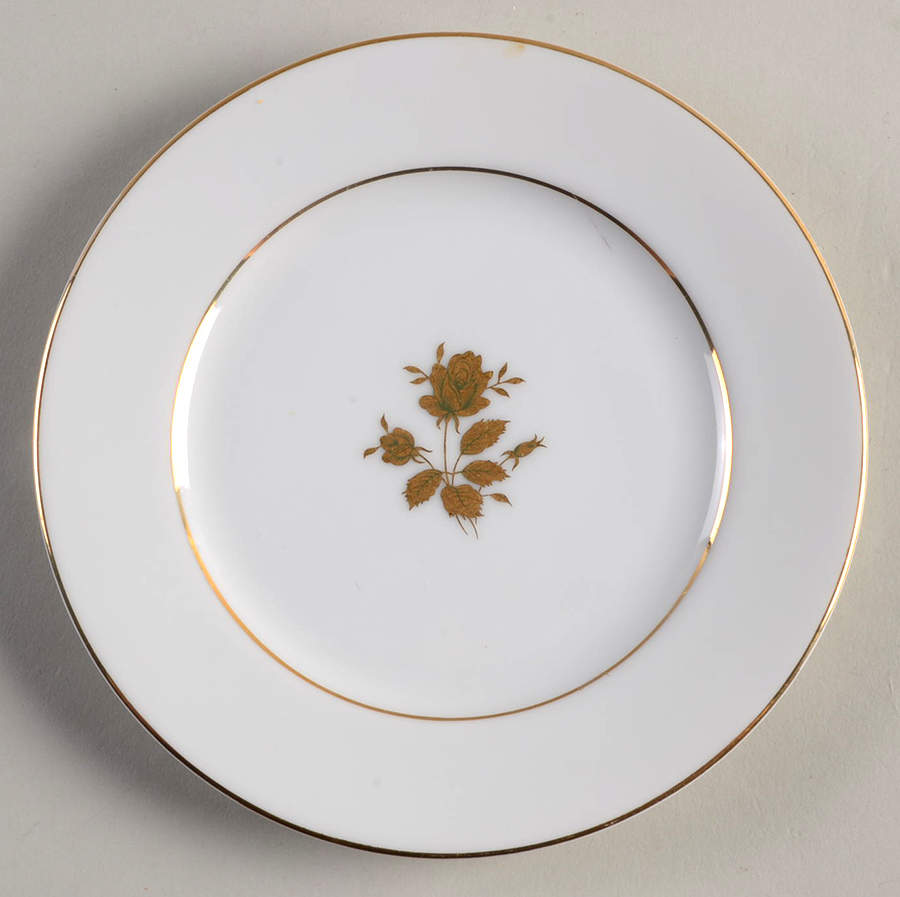 Eternal Rose Bread & Butter Plate by Fashion Manor-1