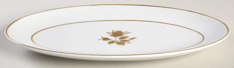 Eternal Rose Relish/Gravy Underplate by Fashion Manor-1