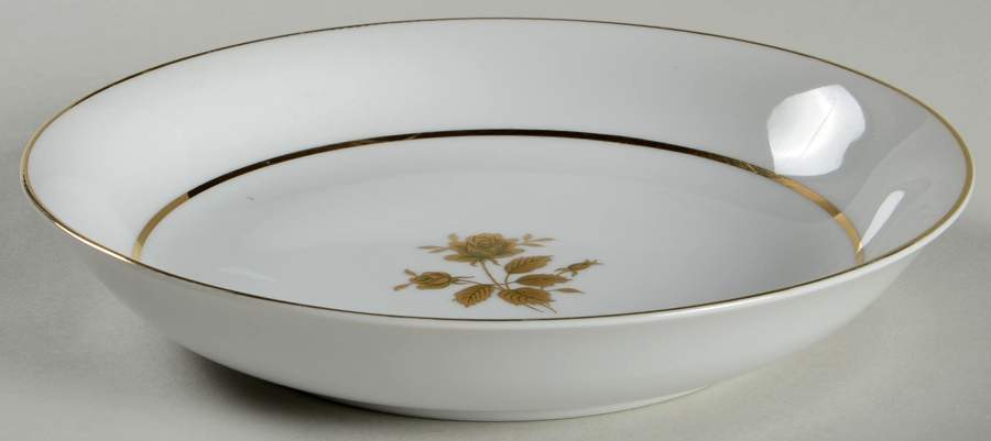Eternal Rose Coupe Soup Bowl by Fashion Manor-1