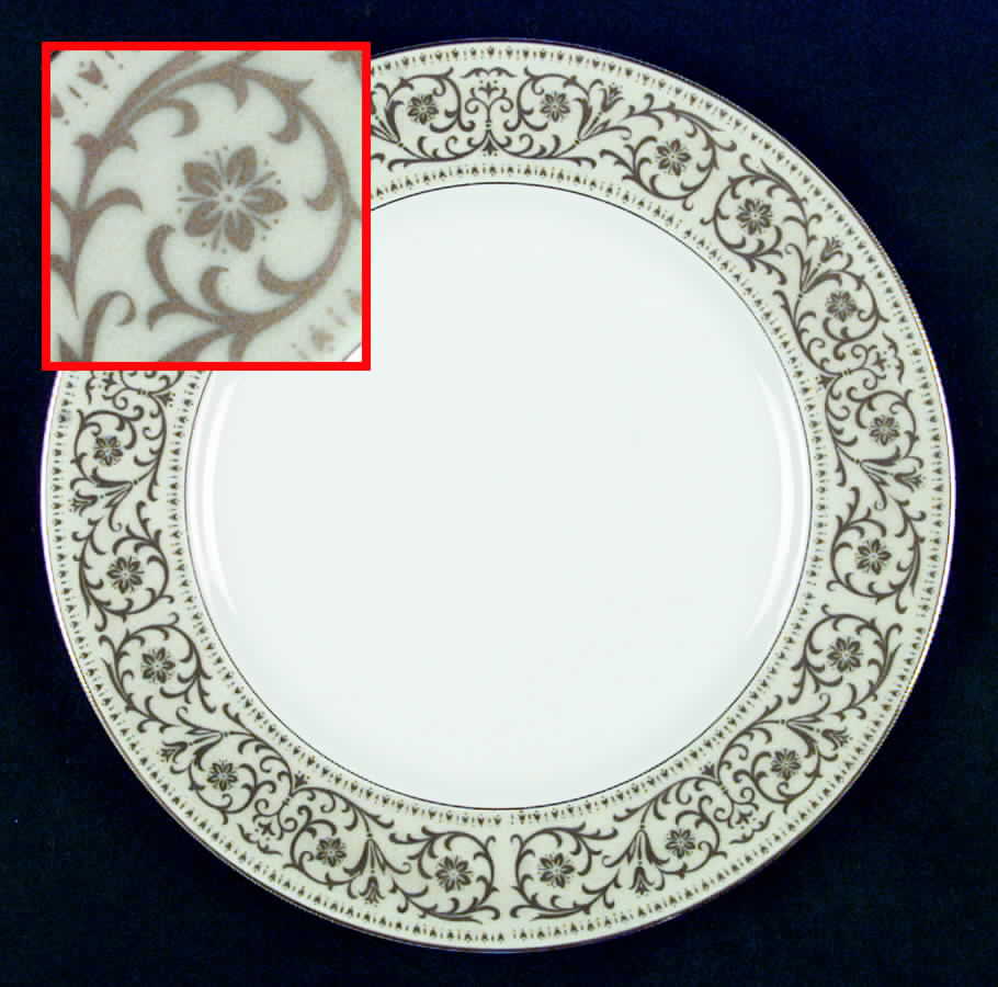 Monette Dinner Plate by Fashion Manor-1