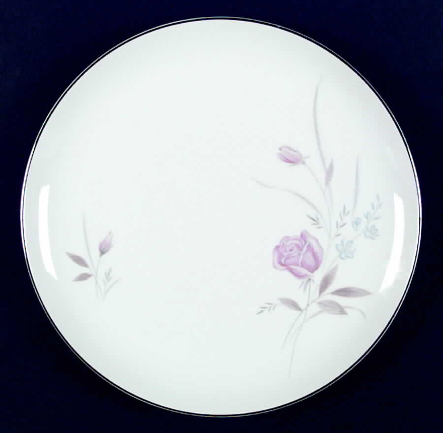 New Rose Dinner Plate by Fashion Manor-1