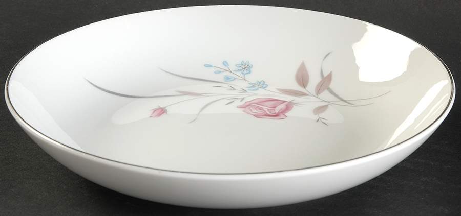 New Rose Coupe Soup Bowl by Fashion Manor-1