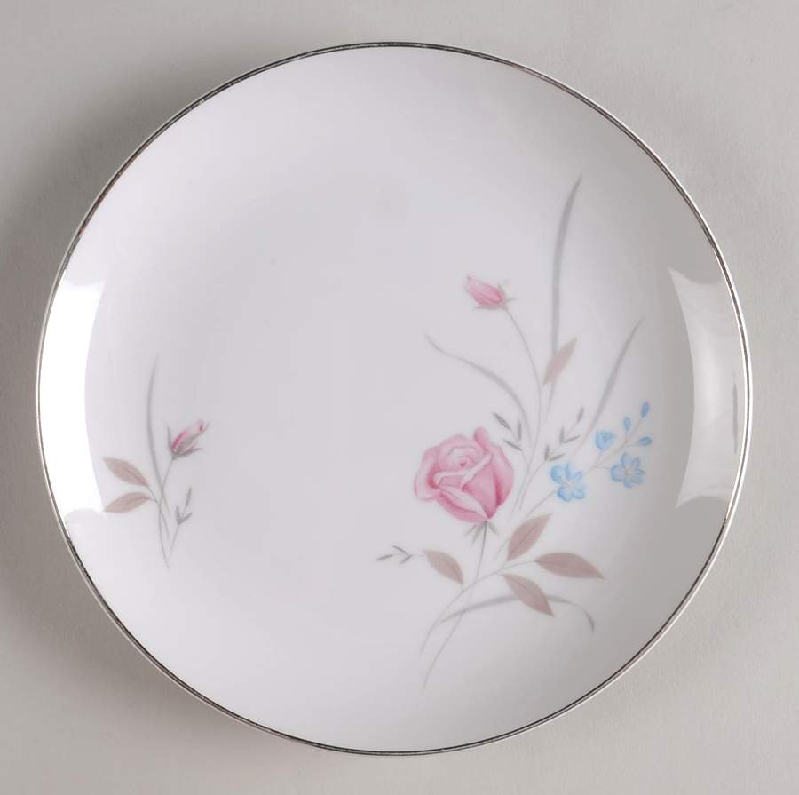 New Rose Salad Plate by Fashion Manor-1