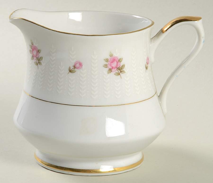 Pink Blossom Creamer by Fashion Manor-1