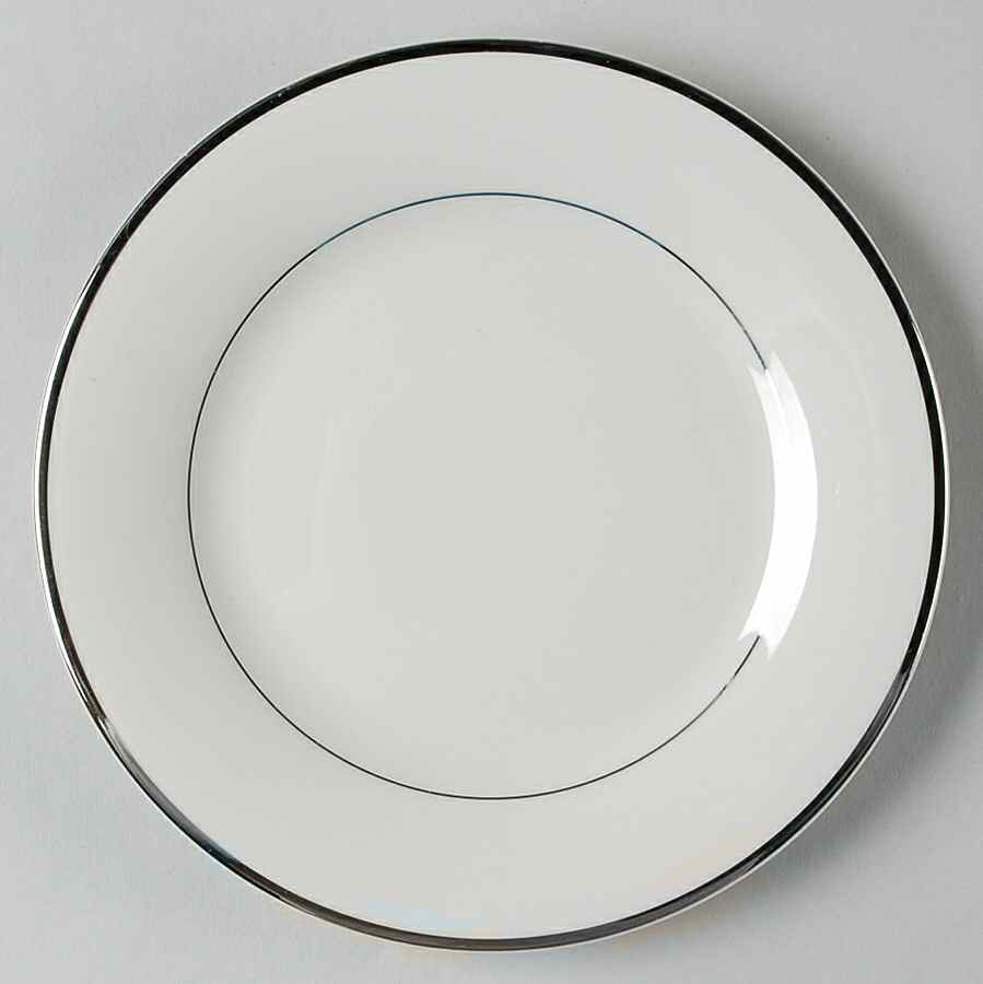 Platinum Herald Salad Plate by Fashion Manor-1