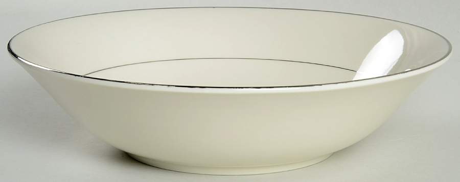 Platinum Herald 9" Round Vegetable Bowl by Fashion Manor-1