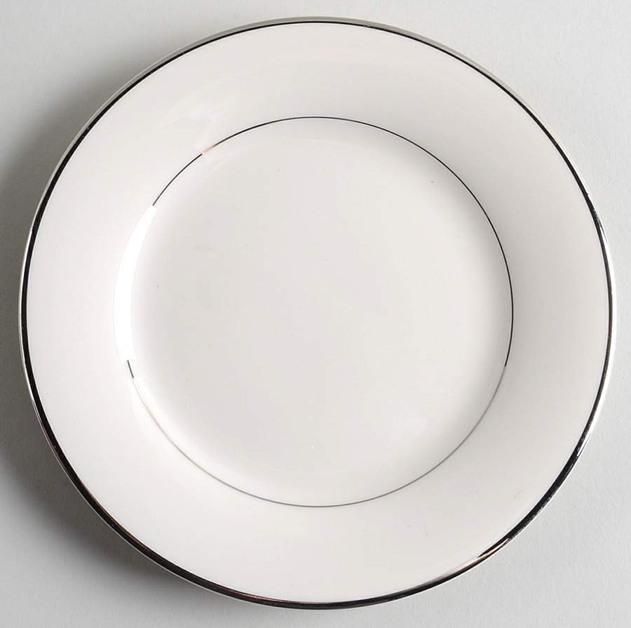 Platinum Herald Bread & Butter Plate by Fashion Manor-1