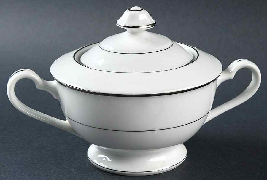 Prelude Sugar Bowl & Lid by Fashion Manor-1