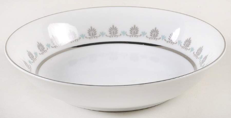 Silver Spruce Fruit/Dessert (Sauce) Bowl by Fashion Manor-1