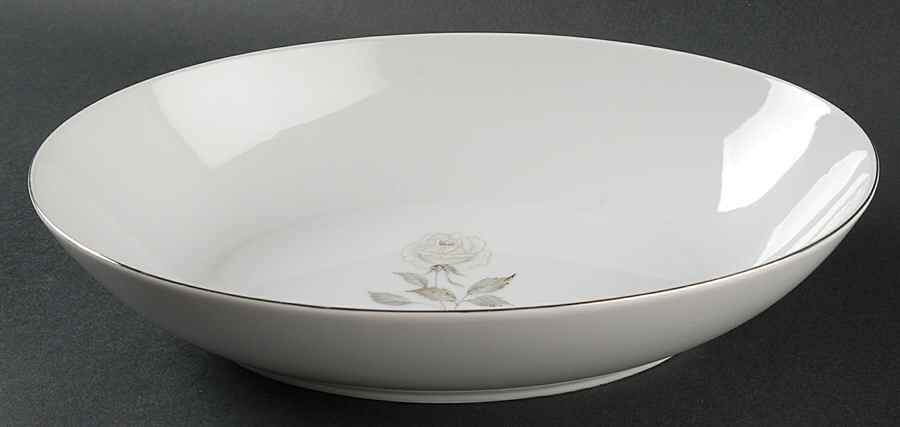Solitude 10" Oval Vegetable Bowl by Fashion Manor-1