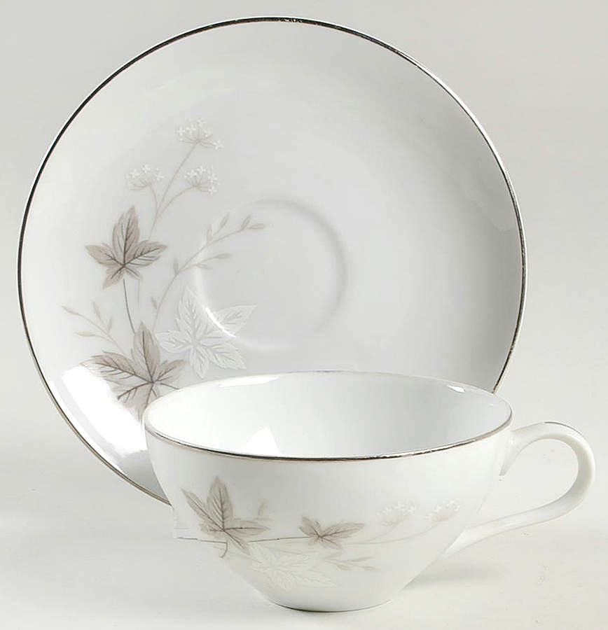 Suzanne Flat Cup & Saucer Set by Fashion Manor-1