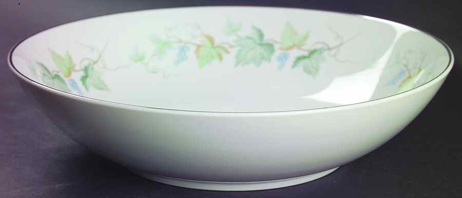 Vineyard 9" Round Vegetable Bowl by Fashion Manor-1