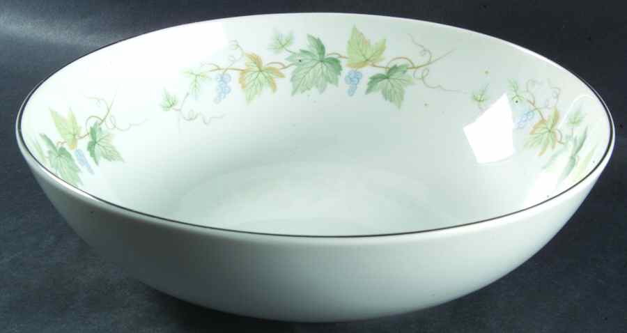 Vineyard 9" Round Vegetable Bowl by Fashion Manor-1