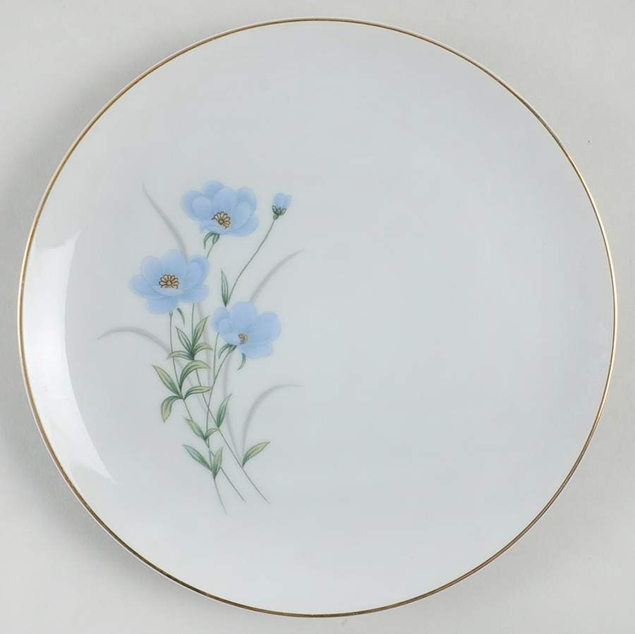 Wild Flower Salad Plate by Fashion Manor-1