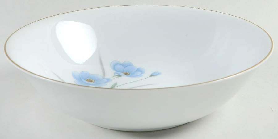Wild Flower 9" Round Vegetable Bowl by Fashion Manor-1