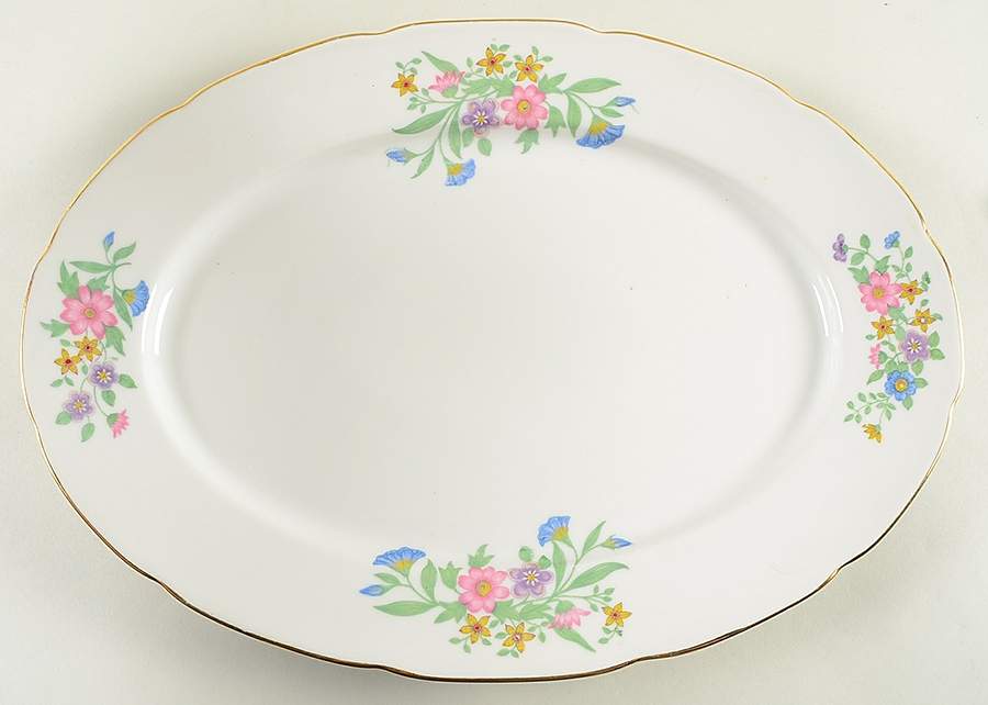 FAN2 16" Oval Serving Platter by France-1