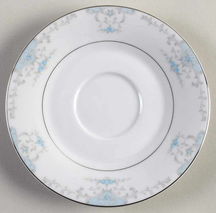 Heirloom Saucer for Footed Cup by Fashion Royale-1