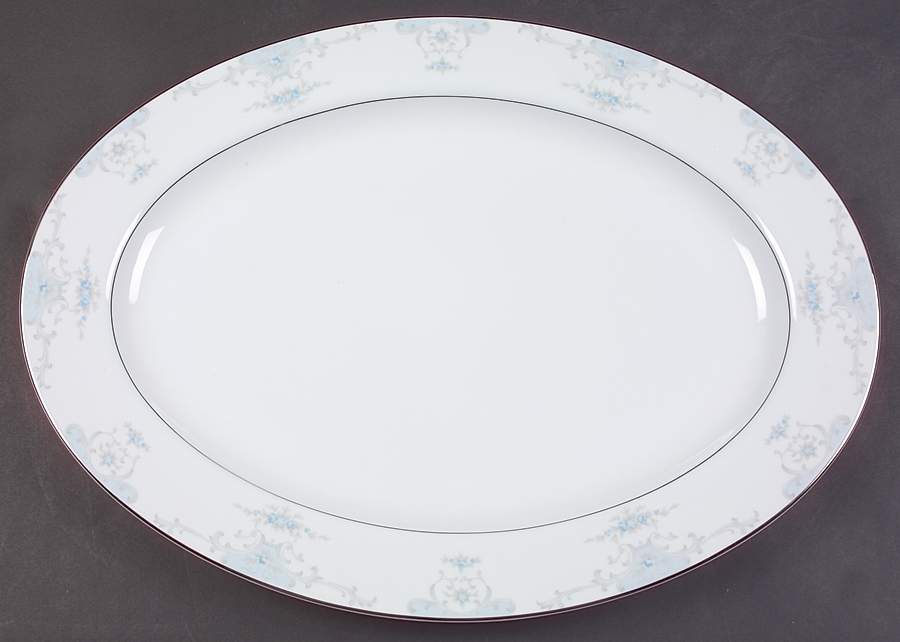 Heirloom 16" Oval Serving Platter by Fashion Royale-1