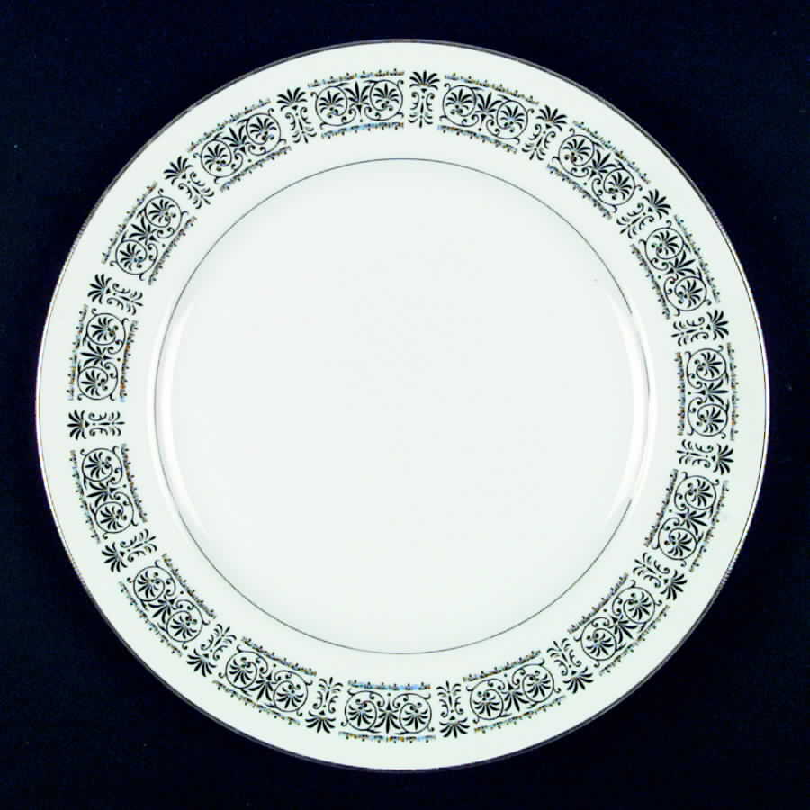 Madrid Dinner Plate by Fashion Royale-1