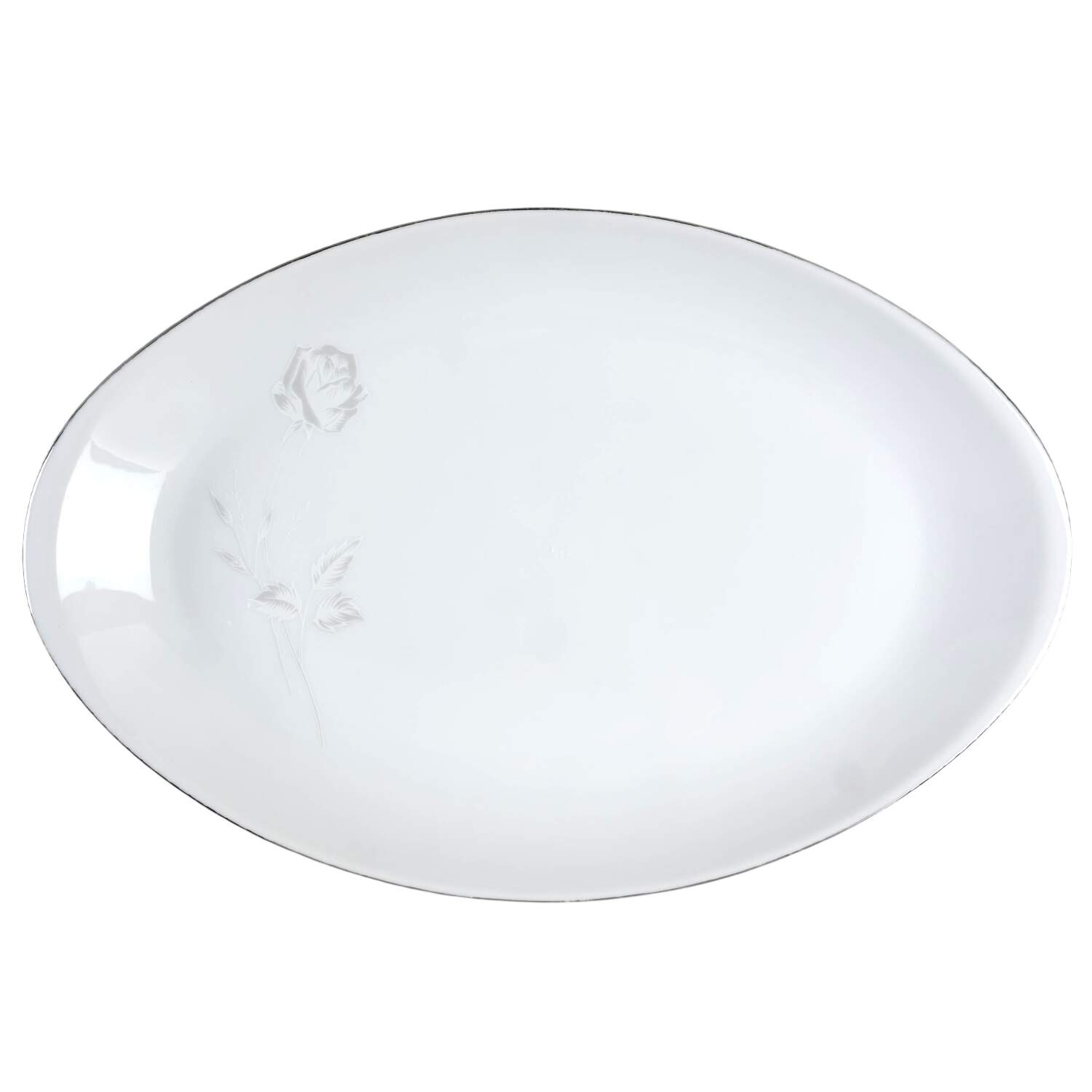 Remembrance 14" Oval Serving Platter by Fashion Royale-1
