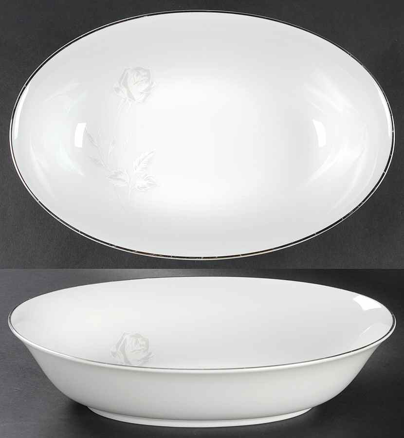 Remembrance 10" Oval Vegetable Bowl by Fashion Royale-1