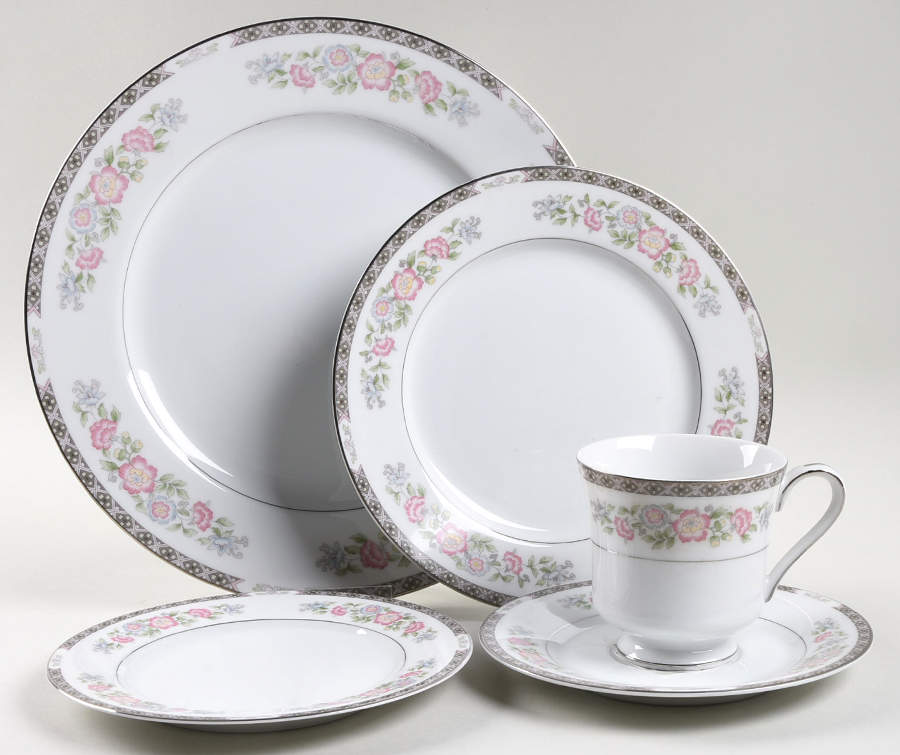 Rhapsody 5 Piece Place Setting by Fashion Royale-1