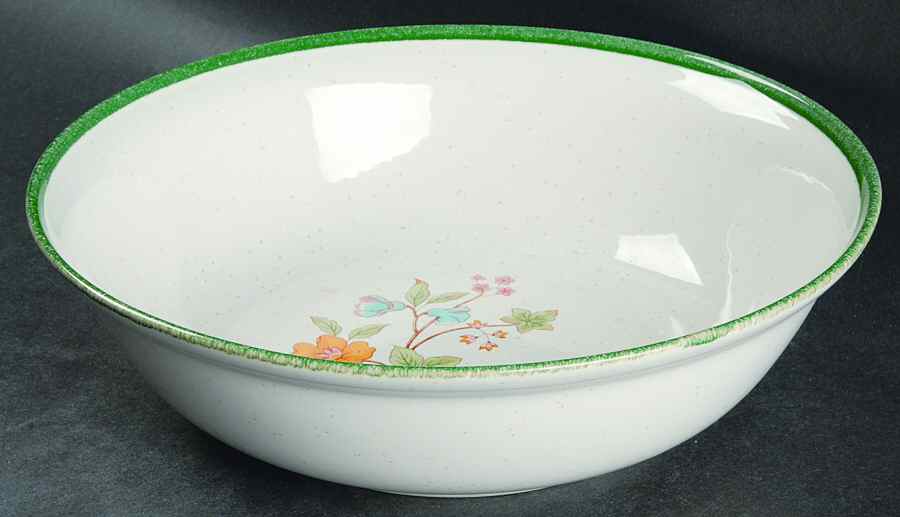 Spring Bouquet 9" Round Vegetable Bowl by Fashion Royale-1
