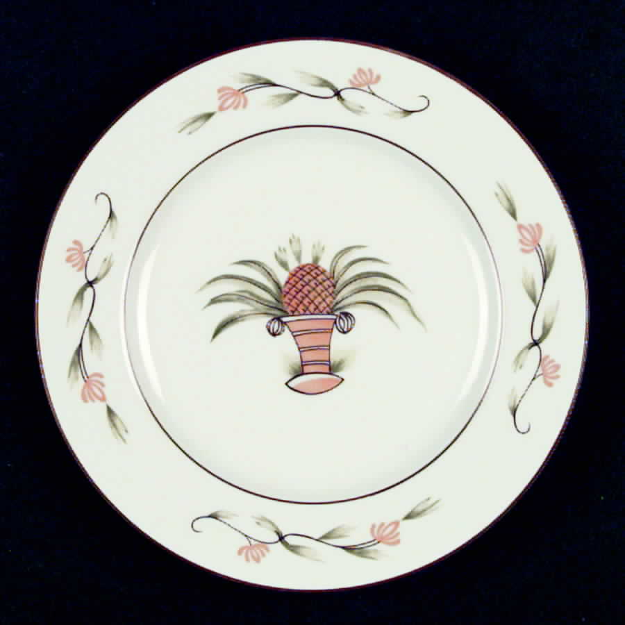 Pineapple Bread & Butter Plate by Foreign Advisory Service-1
